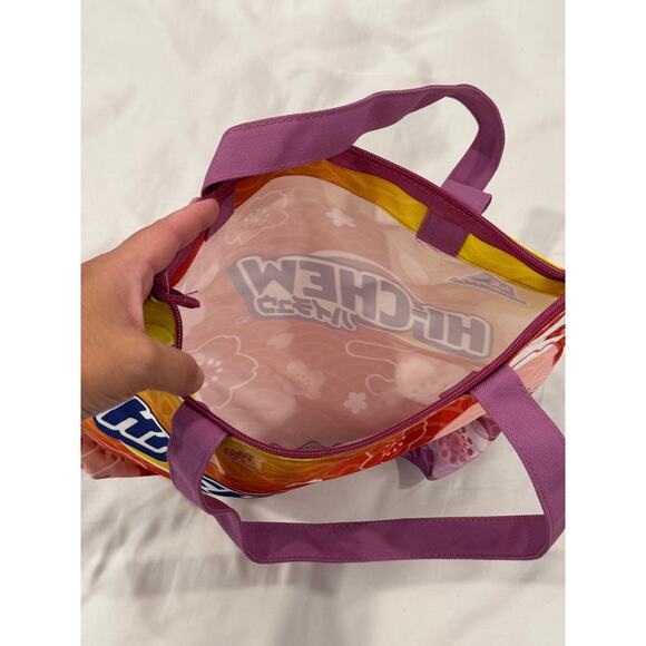 Hi-Chew Branded Japan Tote Bag – Floral Print Canvas - Picture 2 of 2